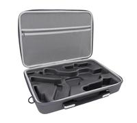 Tosuny Hard Shell Carrying Case for Gimbal Stabilizer, Shockproof Travel Bag with PU Leather, Fits RS5 with Shoulder Strap for Outdoor Protection