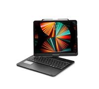 Tosuny Keyboard Case for 10.9/11 Inch Tablet with 360° Rotating, 7-Color Backlit Touch Keyboard, Detachable Magnetic Cover for 11th Gen A16, Air M4/M3/M2, Pro 11 (2025-2018)