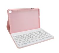 Tosuny Keyboard Case for Tab M10 Tablet, Wireless Bluetooth Detachable Magnetic RGB Backlit Keyboard, PU Leather Protective Folio Stand Cover for Tab M10 Gen 3 10.1 Inch Tablet (Roseate)