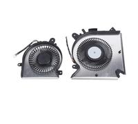 Tosuny Laptop CPU+GPU Cooling Fan, Replacement Cooling Fan for GF63 8RC 8RD MS 16R1 MS 16R2 Laptop, 4 Pin CPU GPU Cooler with Professional Tool Kit