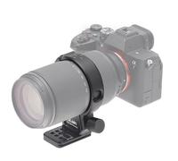 Tosuny Lens Tripod Collar for 50-300mm F4.5-6.3 Telephoto Lens - Plate with 1/4" & 3/8" Mount, Aluminum Alloy Support for Stability and Outdoor Photography