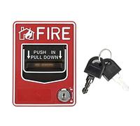 Tosuny Manual Call Point,Fire Alarm Dual Action Manual Pull Station for sound and light alarms when a fire occurs.