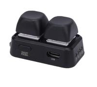 Tosuny Mini 2 Key Bluetooth Macro Keyboard, Programmable Copy Paste Keypad, Wireless Page Turner for E-Reader, RGB Backlit Page Turner Rechargeable