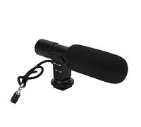 Tosuny Mini Professional Stereo Microphone, Mid Side Sound Pickup System for Digital Video Camera, with Wide Frequency Response and 3V CR2 Battery, Compatible with Hot Boots