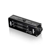 Tosuny Mini Sound Signal Isolator, Ground Loop Noise Isolator, 6.35mm Sound Passive Noise Isolators, Audio Hum Eliminator for Speaker Home Car Audio System