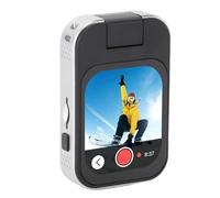 Tosuny MP3 MP4 Player with HD Sports Camera, Multifunction Action Camera with Loop Recording and Back Clamp for Cycling Running Travel, Rechargeable