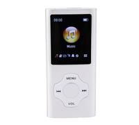 Tosuny MP3 Player with Bluetooth 5.3, HiFi Lossless Music Player with 1.8" LCD Screen, FM Radio, E Book Reader, Voice Recorder, 30H Playback, Earphone Included, for Sports (Silver Gray)