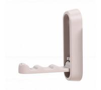 Tosuny Multi Purpose Folding Hook | Wall Mount Zinc Alloy Foldable Hook for Bathroom Kitchen Hanging Coat Towels Hat Bags (Round Edge Lunar Grey)