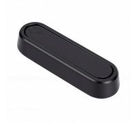 Tosuny Multi Purpose Folding Hook | Wall Mount Zinc Alloy Foldable Hook for Bathroom Kitchen Hanging Coat Towels Hat Bags (Round Edge Matte Black)