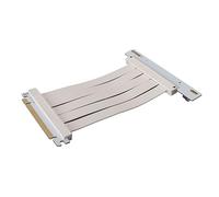 Tosuny PCIE4.0 X16 Graphics Card Extension Cable for RTX3070 RTX3060ti RTX3060 RX6900XT RX6800XT X570 B550 Z690, 90 Degree High Speed Vertical Mount Gaming Riser Cable Riser Cable