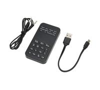 Tosuny Portable Mini Voice Changer with 8 Effects for Phone Calls and Gaming, User-Friendly Sound Changer for Mobile Phones, Tablet Computers, ABS Material, Black