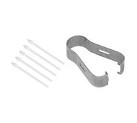 Tosuny Portable Stylus Nibs Replacement, 5Pcs Touch Pen Tips for Tab S6 Lite/Note10+/Note20, Scratch-Free Plastic Nib, Suitable for Artwork and Note-Taking (White)