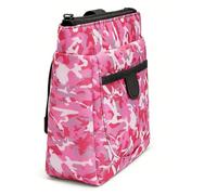 Tosuny Portable Water Proof Tee Accessories Pouch for Outdoor Sports, Polyester Hanging Tee Storage Bag for Golfers (Pink)