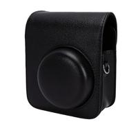 Tosuny Protective Case for Mini 41 Instant Camera, PU Leather Camera Carrying Bag Cover with Removable and Adjustable Shoulder Strap (Black)