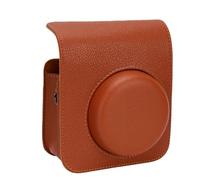 Tosuny Protective Case for Mini 41 Instant Camera, PU Leather Camera Carrying Bag Cover with Removable and Adjustable Shoulder Strap (Brown)