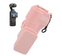 Tosuny Protective Cover, Easily Open Close Dust Proof Scratchproof Camera Lens Screen Protector for 3, with Anti Shock Sponge and ABS PC Materials (Pink)