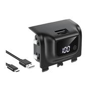 Tosuny Rechargeable Controller Battery Pack for X box Series X|S, 30H Playtime,3-4H Full Charge, 1400mAh X box Controller Battery Pack with LED Display & USB C Charging Cable (Black)