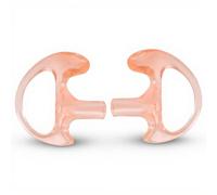 Tosuny Replacement Earmold, Replacement Universal Ear Insert Two-Way Radio Ear Mold, Silicone Replacement Ear Insert, Suitable for Most Coil Tube Audio Kits for Both Left and Right Ears, (M)