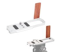 Tosuny S9 Handgrip L-Shape Grip for Lumix S9 Camera, L-Shape Bracket Handle with Quick-Release Plate, Built in 1/4 Inch Screw Hole & Fixing Screw Interface, Scratch Proof Pad (Silver)
