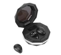 Tosuny Sleep Earbuds - 5.4 in Ear Headphones, Mini Sleep Ergonomic Headphones for Side Sleepers, IPX6 Water Proof, HiFi Noise Cancelling Sleeping Earbuds (Black)