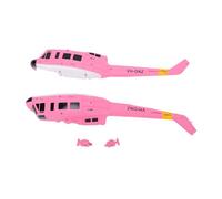Tosuny Spare Parts Fuselage for RC ERA C032 UH-1 Helicopter Shell Cover, RC Helicopter Fuselage Replacement, Protective Parts Accessories (Roseate)