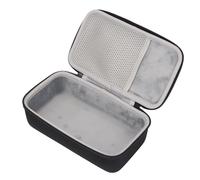 Tosuny Speaker Hard Travel Case, Sturdy Nylon Exterior with Shock Absorbent EVA Layer and Soft Lining, with Mesh Pocket for Accessories, for Home Speaker