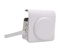 Tosuny SQ1 Square Shoulder Chamber Housing, Leather Bag PU Protection Sustainable for a Longer Life, with Removable (White)
