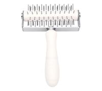 Tosuny Stainless Steel Pizza Dough Roller Cutter for Baking (Dough Docker)