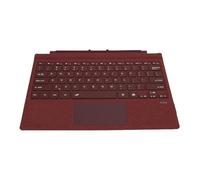 Tosuny Sur face Pro Keyboard, Wireless Type Cover for Sur face Pro 3/4/5/6/7/7+, Ultra Slim Magnetic Bluetooth Keyboard with 7 Color Backlit, Touchpad, Rechargeable Battery (Wine Red)
