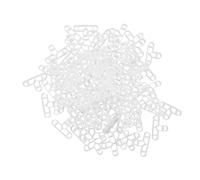 Tosuny Tile Spacers Durable 100pcs Brick Wall Separator 3 Way for Flooring Deck Board T Type Hollow for Masonry Projects Plastic