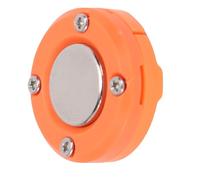 Tosuny Universal Mic Mount for Radio PMMN4090 HMN3596A HLN9073 RMN5052A CDM1250 CDM750, MH-67A8J HYT SM16A1 QYT KT-8900 Strong Adhesive Base Clip Holder with Round Knob (Orange)