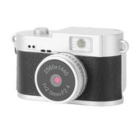 Tosuny Vintage Digital Camera, 2MP Photos 2560x1440 Video 1.47 Inch Color Display,Compact Small Camera with LED Light and 4 Filters for Kids Beginners Content Creators (Black)