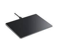 Tosuny Wired USB Touchpad for Wins, Large Size Multi-Touch Trackpad with Aluminum Base, Physical Left Right Click 4-Finger Gesture Support, Plug and Play for PC Laptop Tablet (Black)