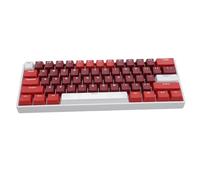 Tosuny Wireless Mechanical Gaming Keyboard, RGB Backlit Bluetooth Gaming Keyboard with Red Switch, 61 Keys Mini Wired Keyboard, Full Key No Conflict, for Android, IOS
