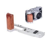 Tosuny X100VI Handgrip, L-Shape Bracket Handle for Fuji X100VI Camera, with Quick Release Plate & 1/4 Inch Screw Holes, Anti-Slip Hand Grip Holder