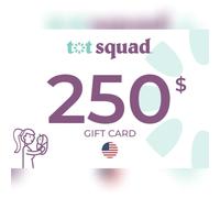 Tot Squad Child Nutrition Gift Card 250 USD Key - UNITED STATES