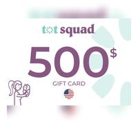 Tot Squad Child Nutrition Gift Card 500 USD Key - UNITED STATES