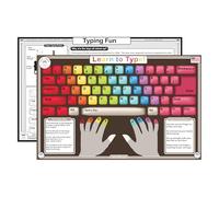 Tot Talk Learn to Type Activity Placemat