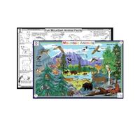Tot Talk Mountain Animals Placemat