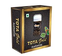 Tota Gold Premium Strong and Pure Asafoetida Granules - 7gm (Heeng/Hing) 100% Natural Vegan Indian Spice
