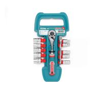 Total 1/4" Socket Set - 12pcs - THT14114126