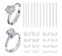Total 28 Pcs,12 Spring Ropes And 16 Pc Ring Sizer Uk Ring Size Adjuster For Loose Rings,Ring Adjuster For Loose Rings Ring Size Adjuster For Loose Rings,Ring Adjuster For Adjust The Size Of The Ring