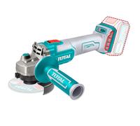 TOTAL - Angle Grinder Battery P20S 20 V | Radial with 115 mm Disc | Brushless Motor | No Battery or Discs | Wireless
