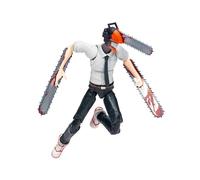 Total Anime Chainsaw Man - 6.5-Inch Figure with Alternate Head and Arms plus Swappable Mouthpiece