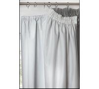 Emma Barclay Thermal Blackout Curtain Lining, White, 46 x 54 Inch, Pair