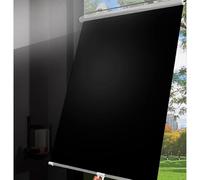 Total Blackout Roller Blinds,Retractable Roller Window Shades,No Drilling,30cm 40cm 45cm 50cm 60cm 72cm 80cm Wide,Temporary Sunshade Window Cover Curtain for Window Door,WxH-45x165cm/18x65in