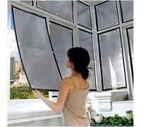 Total Blackout Window Film 8mm Thermal Insulation & Reflective Anti UV Privacy Film Window Sticker Double Aluminium Bubble Insulation for Optimal Energy Efficiency