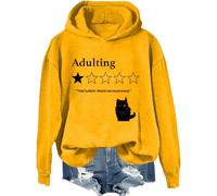 Total Bullshit Would Not Recommend Hoodie & Sweatshirt, Adulting Would Not Recommend Shirt, Cute Cat Shirts Women Man