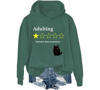 Total Bullshit Would Not Recommend Hoodie & Sweatshirt, Adulting Would Not Recommend Shirt, Cute Cat Shirts Women Man