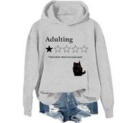 Total Bullshit Would Not Recommend Hoodie & Sweatshirt, Adulting Would Not Recommend Shirt, Cute Cat Shirts Women Man